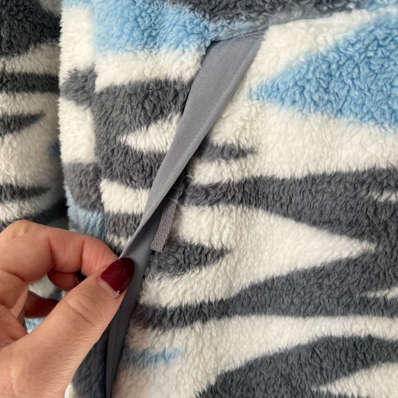 Women's The North Face Campshire Sherpa Fleece 2.0 Pullover Hoodie Jacket - Picture 3 of 5